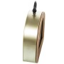 Horloge de table Alexandra House Living Marron Doré Bois Métal 16 x 21 x 5 cm