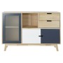 Buffet DKD Home Decor Verre Bois de paulownia Bois MDF (120 x 35 x 80 cm)