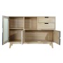 Buffet DKD Home Decor Verre Bois de paulownia Bois MDF (120 x 35 x 80 cm)