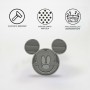 Comedero para Perro Mickey Mouse Gris Silicona 28 x 15 x 1,5 cm