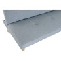 Canapé Convertible DKD Home Decor Polyester Bois d'hévéa (180 x 68 x 66 cm) (180 x 102 x 38 cm)