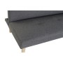 Canapé Convertible DKD Home Decor Polyester Bois d'hévéa (180 x 68 x 66 cm) (180 x 86 x 38 cm)