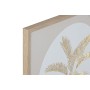 Cuadro Home ESPRIT Blanco Beige Palmeras Escandinavo 45 x 2,2 x 60 cm (2 Unidades)