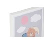 Cadre Home ESPRIT Jaune Gris Enfant 30 x 1,8 x 40 cm (4 Unités)