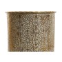 Set de pots de fleurs Home ESPRIT Doré Métal Moderne 30 x 30 x 62,5 cm (2 Pièces)