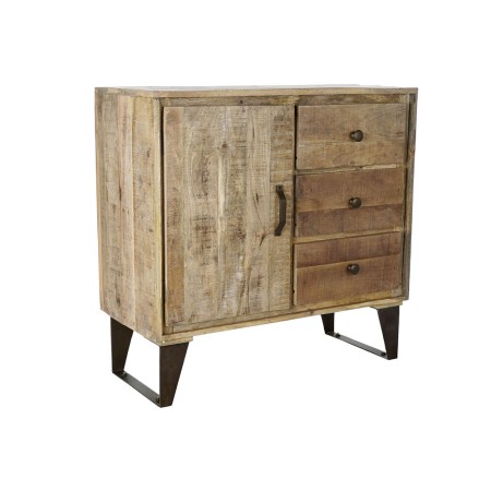 Buffet DKD Home Decor Métal Bois de manguier (95 x 43 x 91.5 cm)