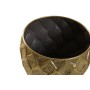 Set de Maceteros Home ESPRIT Dorado Metal Moderno 41 x 41 x 41,5 cm (3 Piezas)