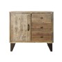 Buffet DKD Home Decor Métal Bois de manguier (95 x 43 x 91.5 cm)