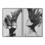 Cuadro Home ESPRIT Blanco Negro Moderno 83 x 4 x 123 cm (2 Unidades)