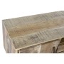 Meubles de télévision DKD Home Decor Noir Métal Bois de manguier (150 x 40 x 52.5 cm)