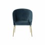 Chaise DKD Home Decor Métal Polyester (72 x 63 x 88 cm)