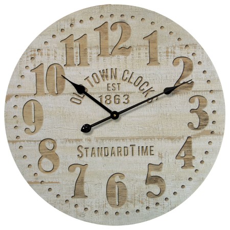 Reloj de Pared Alexandra House Living Multicolor Madera 60 x 2 x 60 cm