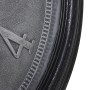 Reloj de Pared Alexandra House Living Negro Plateado Acrílico Plástico 58 x 58 x 6 cm