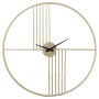 Horloge Murale Alexandra House Living Doré Métal 60 x 50 cm
