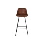 Tabouret DKD Home Decor Marron Noir Polyuréthane Métal (48 x 47 x 101 cm)