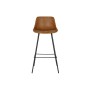 Tabouret DKD Home Decor Noir Polyuréthane Métal Camel (48 x 47 x 101 cm)