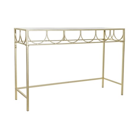 Console DKD Home Decor Métal Doré Miroir (120 x 40 x 81 cm)
