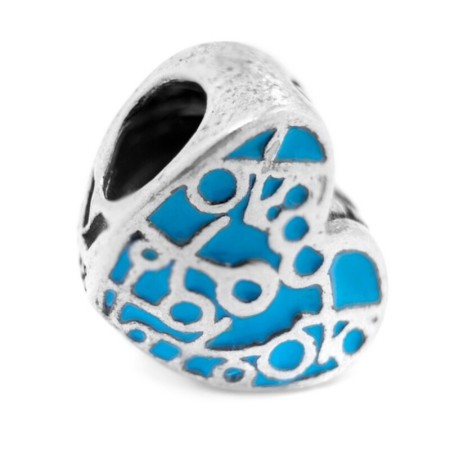 Perle de verre Femme Viceroy VMM0096-03 Bleu Argenté (1 cm)