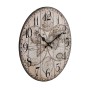 Reloj de Pared Alexandra House Living Multicolor Madera 34 x 4 x 34 cm