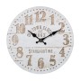 Reloj de Pared Alexandra House Living Blanco Multicolor Madera 34 x 4 x 34 cm