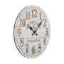 Reloj de Pared Alexandra House Living Blanco Multicolor Madera 34 x 4 x 34 cm