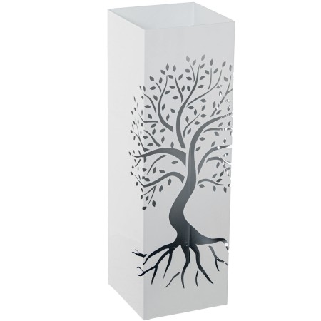 Paragüero Alexandra House Living Blanco Árbol 15 x 49 x 15 cm