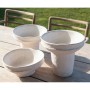 Vase Alexandra House Living Blanc Ciment 26 x 19 x 26 cm