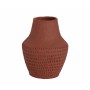 Vase Alexandra House Living Argile Terre cuite Coton Papier mâché 9 x 21 x 9 cm