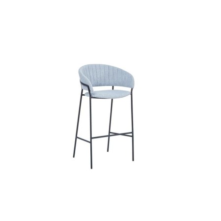 Tabouret DKD Home Decor Polyester Métal Gris foncé (50 x 47 x 110 cm)