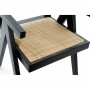 Chaise à Accoudoirs DKD Home Decor Rotin Bois (50 x 50 x 84 cm)