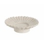 Bougeoir Alexandra House Living Blanc Ciment 22 x 7 x 22 cm