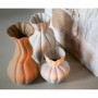 Vase Alexandra House Living Capri Blanc Céramique 17 x 19 x 9 cm