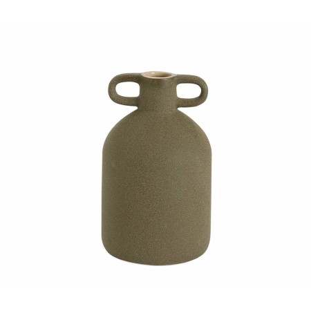 Vase Alexandra House Living Cádiz Vert Céramique 14 x 23 x 14 cm