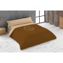 Juego de funda nórdica Hosteline LOGO Beige Cama de 135 220 x 230 cm 3 Piezas