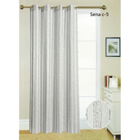 Cortina Hosteline SENA Gris 140 x 260 cm