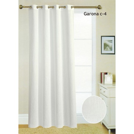 Cortina Hosteline GARONA Blanco 140 x 260 cm