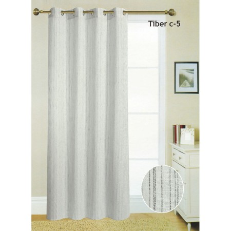 Cortina Hosteline TIBER Gris 140 x 260 cm