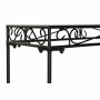 Console DKD Home Decor Noir Forge Miroir (2 pcs) (80 x 30 x 75 cm) (50 x 2 x 80 cm)