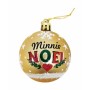 Bola de Navidad Minnie Mouse Rosa Dorado 10 Unidades