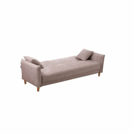 Canapé Convertible DKD Home Decor Polyester Bois d'hévéa (206 x 85 x 82 cm)