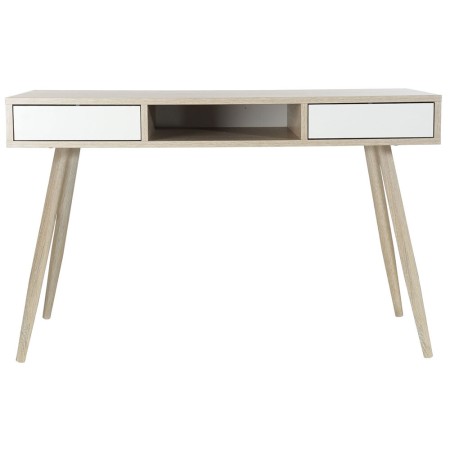 Bureau DKD Home Decor Blanc Métal Bois MDF (120 x 60 x 74.5 cm)