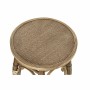 Table d'appoint DKD Home Decor Rotin (2 pcs) (57 x 57 x 57 cm) (36.5 x 36.5 x 42 cm)