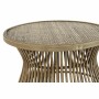 Table d'appoint DKD Home Decor Rotin (2 pcs) (61 x 61 x 62 cm) (41 x 41 x 53 cm)