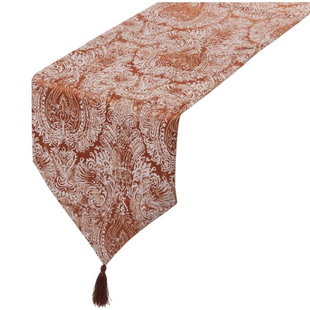 Chemin de Table Alexandra House Living Orange Textile 30 x 180 x 1 cm