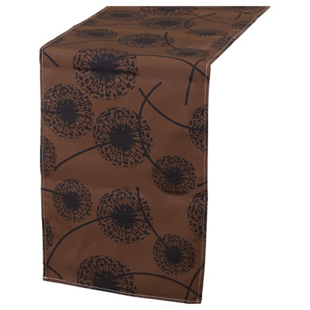 Camino de Mesa Alexandra House Living Crema Textil 33 x 180 x 1 cm Rectangular