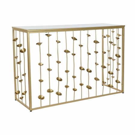 Console DKD Home Decor Métal Miroir (126 x 43 x 81 cm)