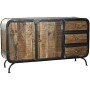 Buffet DKD Home Decor Métal Bois de manguier (140 x 43 x 80 cm)