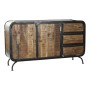 Buffet DKD Home Decor Métal Bois de manguier (140 x 43 x 80 cm)