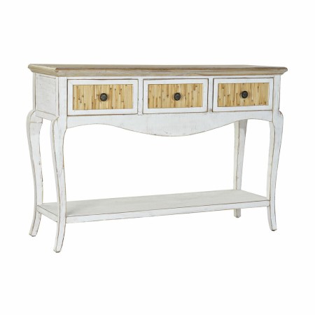 Console DKD Home Decor Sapin Blanc (120 x 38 x 83 cm)