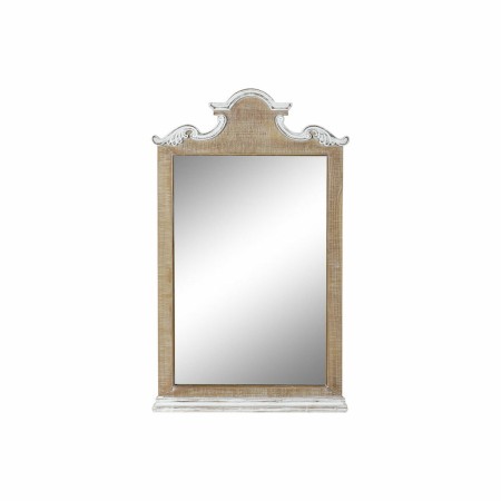 Miroir mural DKD Home Decor Blanc Sapin (60 x 4 x 100 cm)